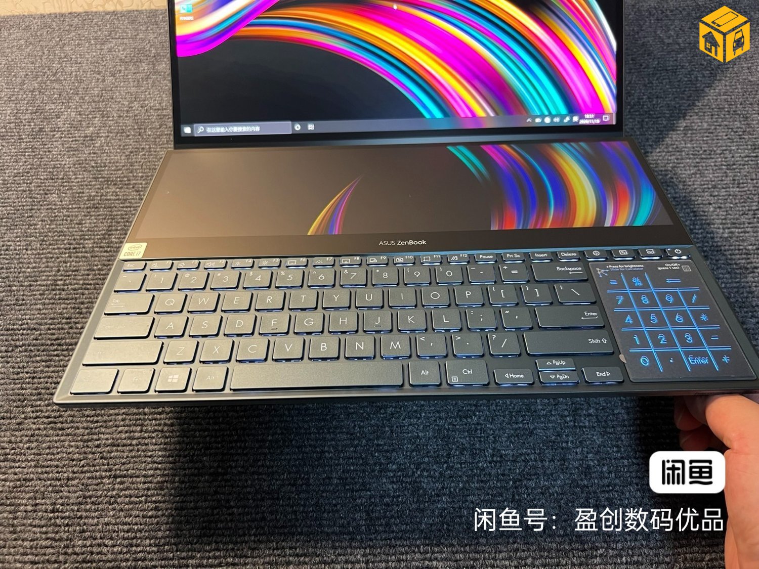 Asus ZenBook pro duo i7 10 gen