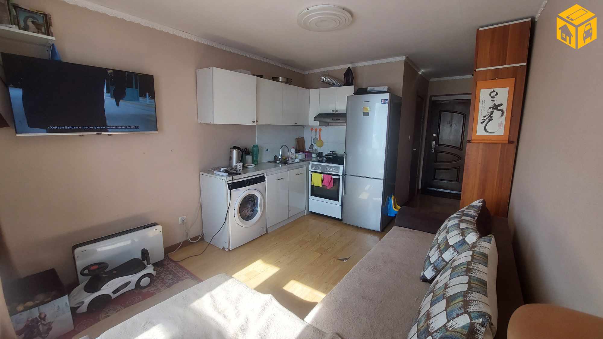 Орон сууц 1 өрөө