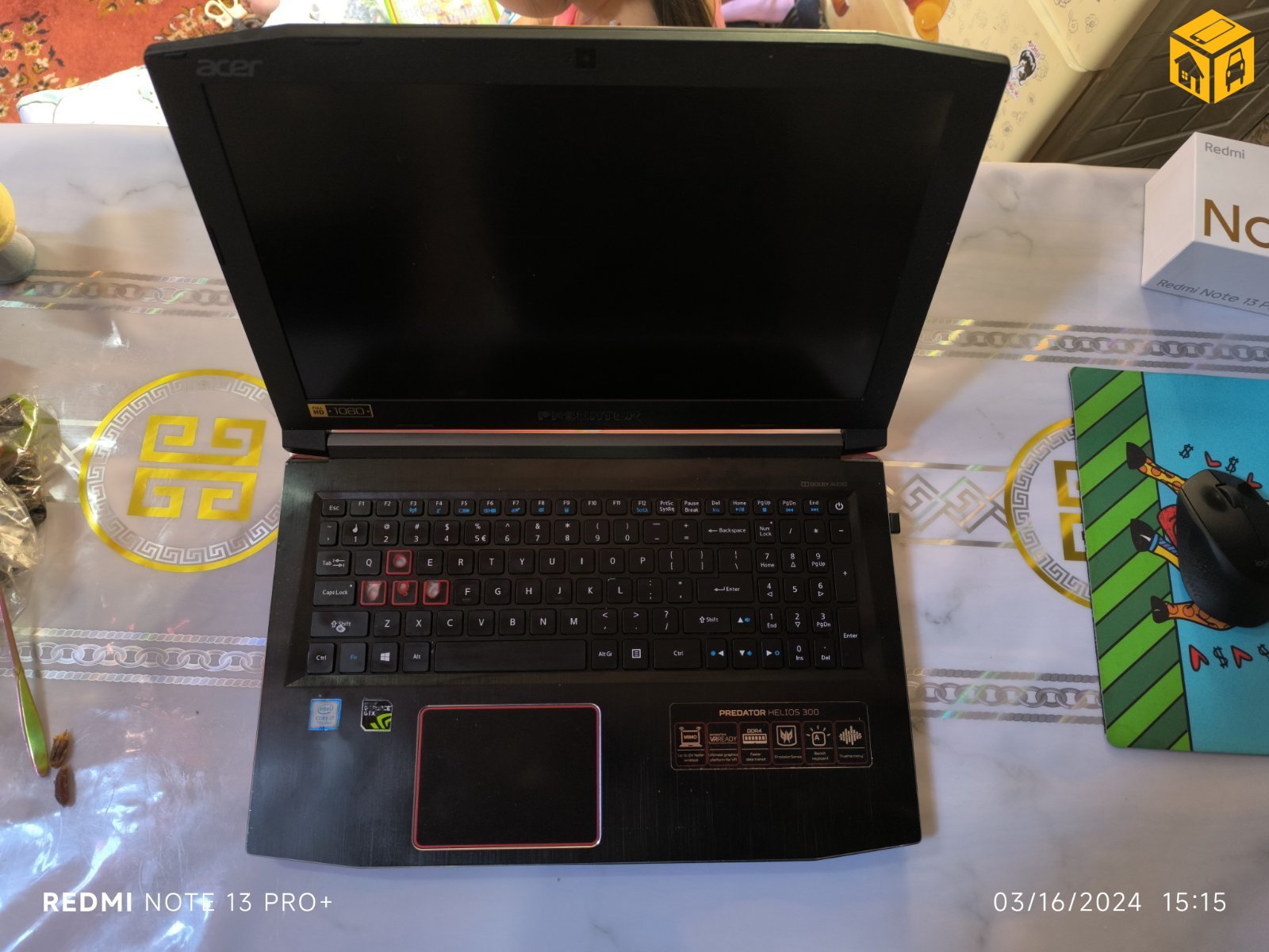 Acer predator gaming notebook zarna.