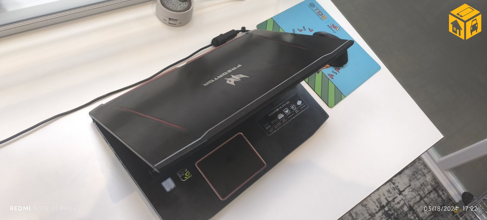 Acer predator gaming notebook zarna.
