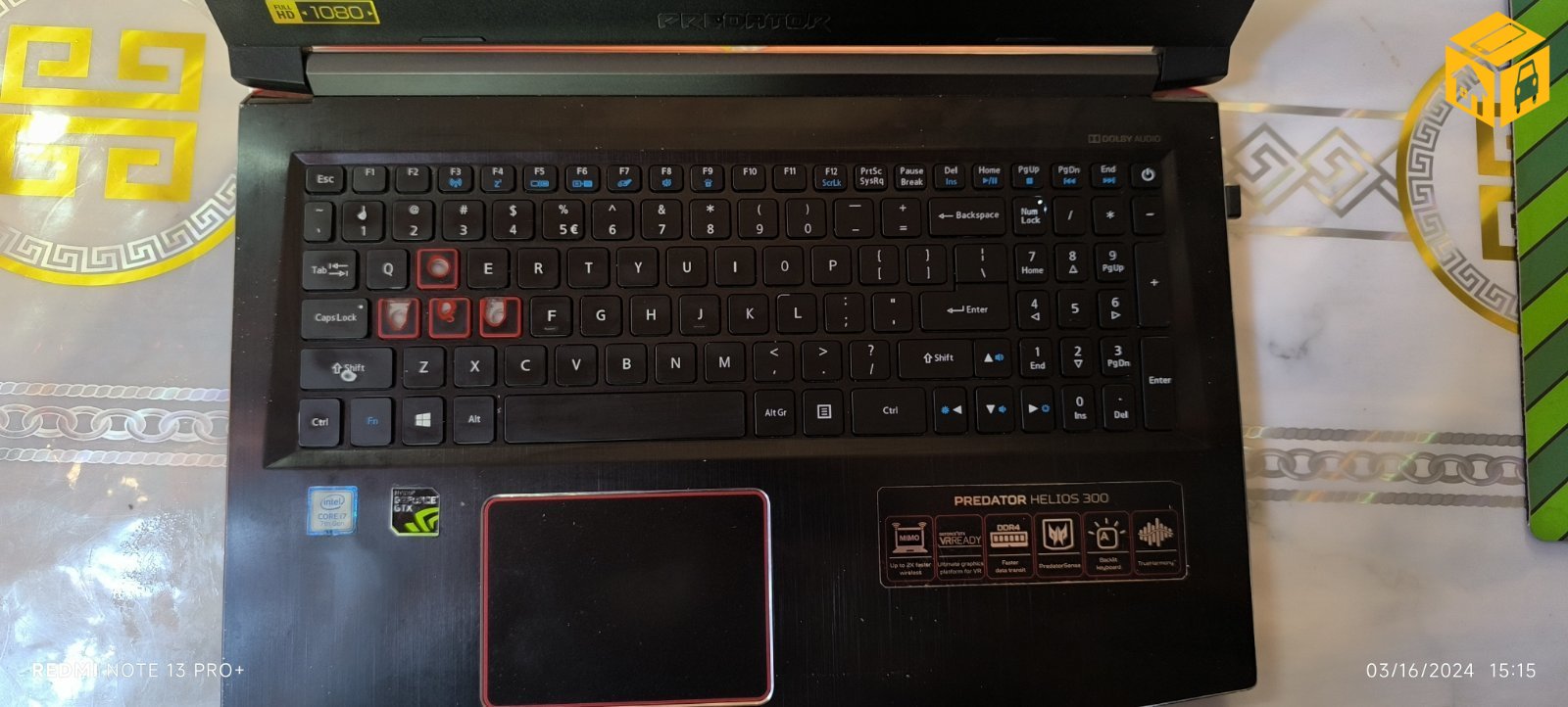 Acer predator gaming notebook zarna.