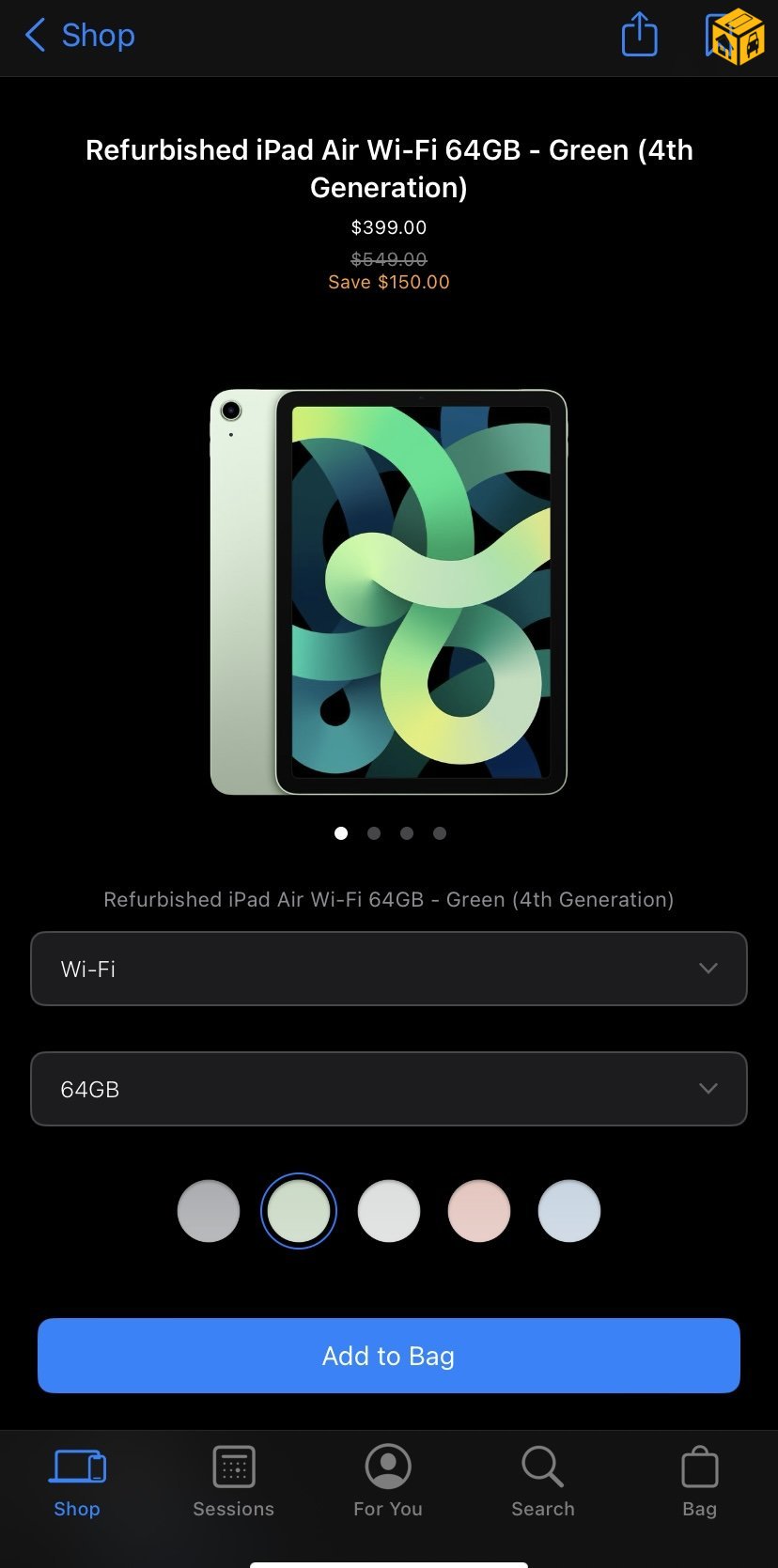 iPad Air 4th generation үнэ тохирч болно.