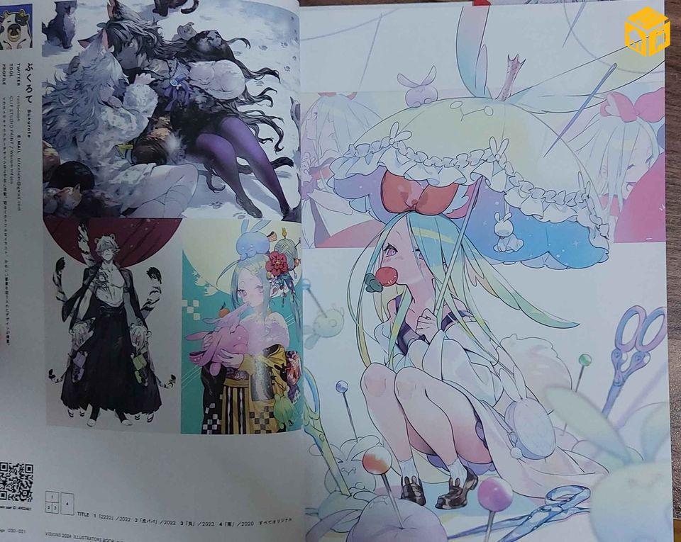 Pixiv Vision 2024 – Алдартай Уран Бүтээлчдийн Зурагтай Цоо Шинэ Урлагийн Ном