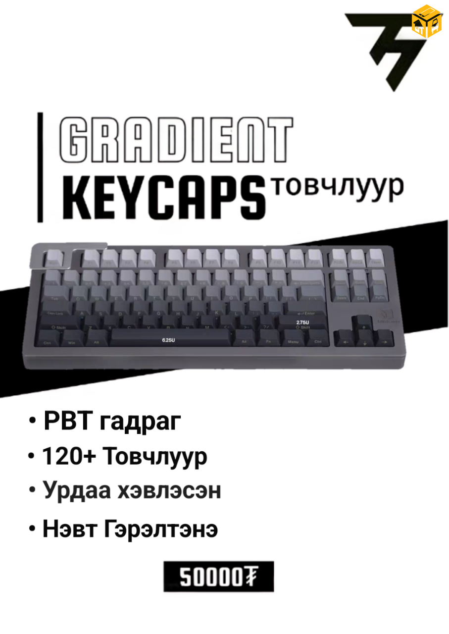 Gradient ГАРНЫ товчлуурнууд