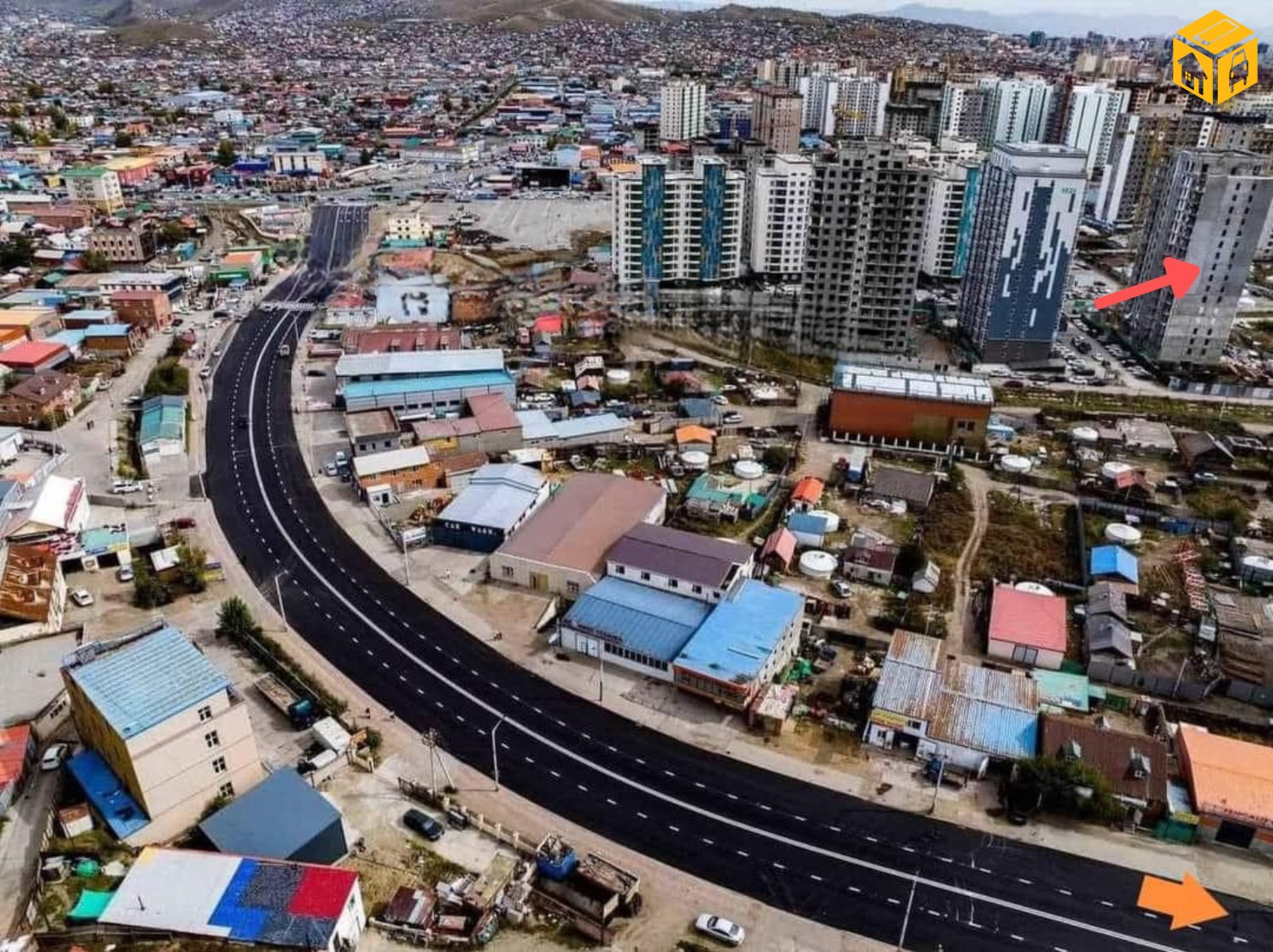 Орон сууц 2 өрөө